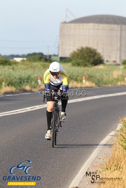 20180710-0250.jpg - GCC Rider James Smith at GCC Evening 10 Time Trial 10-July-2018.  Isle of Grain, Kent.