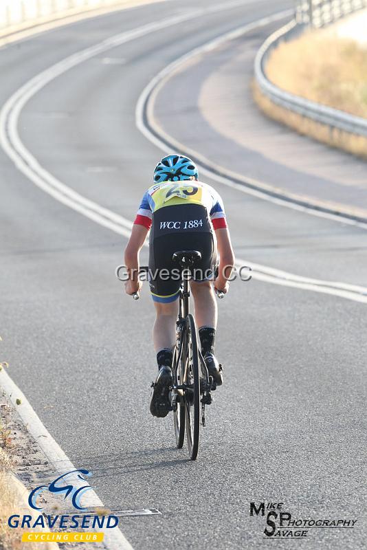 20180710-0381.jpg - Woolwich CC Rider Harry Ives at GCC Evening 10 Time Trial 10-July-2018.  Isle of Grain, Kent.