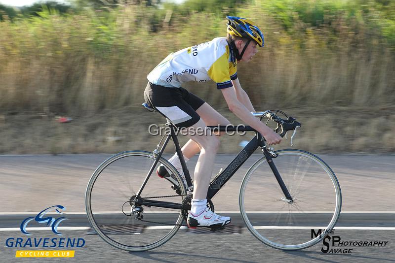 20180710-0406.jpg - GCC Rider Cameron Abbotts at GCC Evening 10 Time Trial 10-July-2018.  Isle of Grain, Kent.
