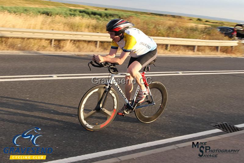 20180710-0530.jpg - GCC Rider Keith Ward at GCC Evening 10 Time Trial 10-July-2018.  Isle of Grain, Kent.