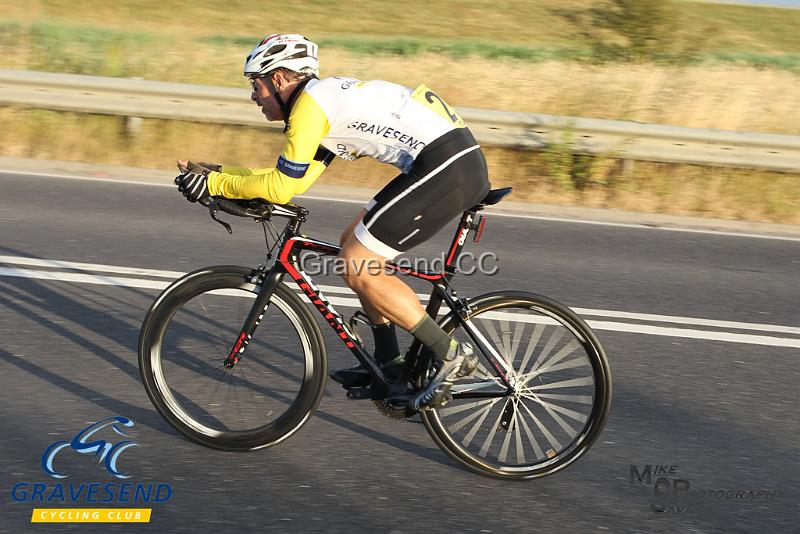20180710-0575.jpg - GCC Rider Roger Turk at GCC Evening 10 Time Trial 10-July-2018.  Isle of Grain, Kent.