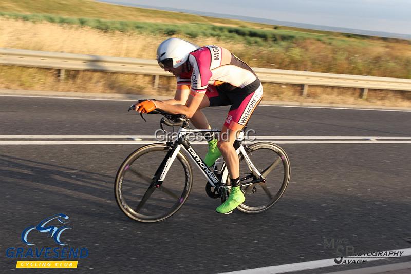 20180710-0582.jpg - Wigmore CC Rider David Bishop at GCC Evening 10 Time Trial 10-July-2018.  Isle of Grain, Kent.