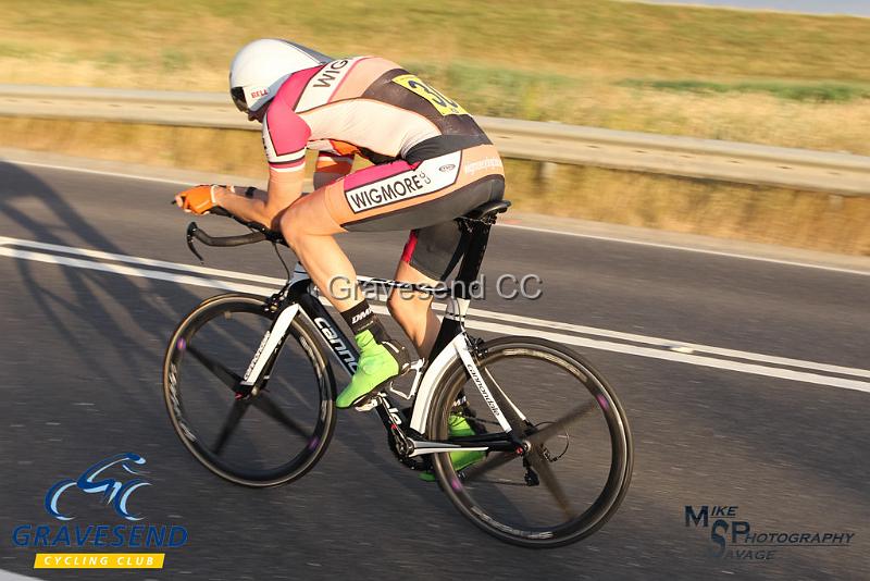 20180710-0585.jpg - Wigmore CC Rider David Bishop at GCC Evening 10 Time Trial 10-July-2018.  Isle of Grain, Kent.