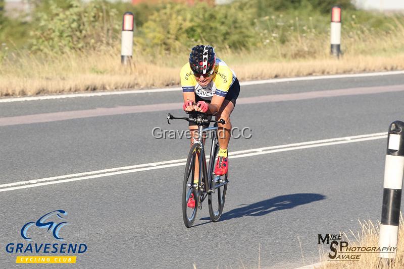 20180731-0017.jpg - GCC Rider Bob Wilson at GCC Evening 10 Time Trial 31-July-2018.  Isle of Grain, Kent.