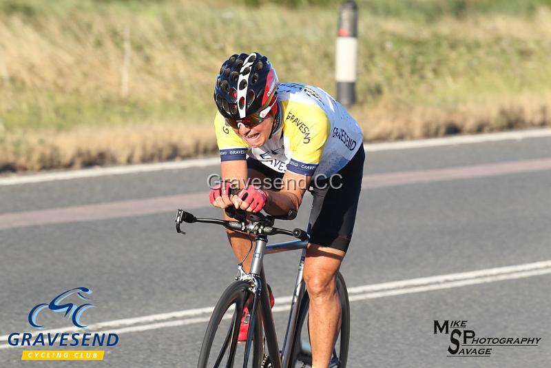 20180731-0026.jpg - GCC Rider Bob Wilson at GCC Evening 10 Time Trial 31-July-2018.  Isle of Grain, Kent.