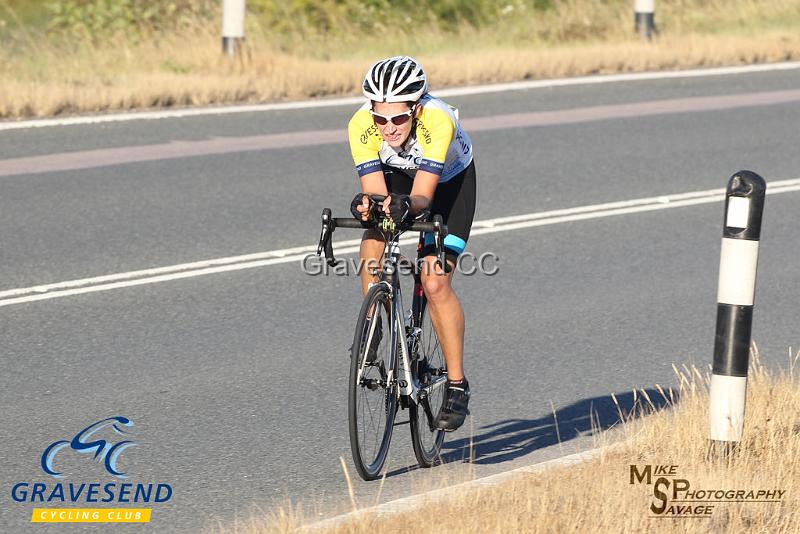 20180731-0048.jpg - GCC Rider Kate Savage at GCC Evening 10 Time Trial 31-July-2018.  Isle of Grain, Kent.