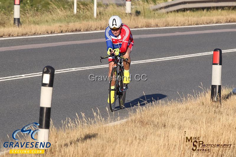 20180731-0064.jpg - Kassei Rider Graham Strugnell at GCC Evening 10 Time Trial 31-July-2018.  Isle of Grain, Kent.