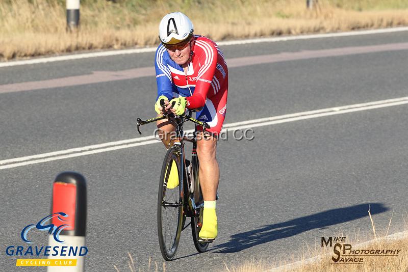 20180731-0066.jpg - Kassei Rider Graham Strugnell at GCC Evening 10 Time Trial 31-July-2018.  Isle of Grain, Kent.