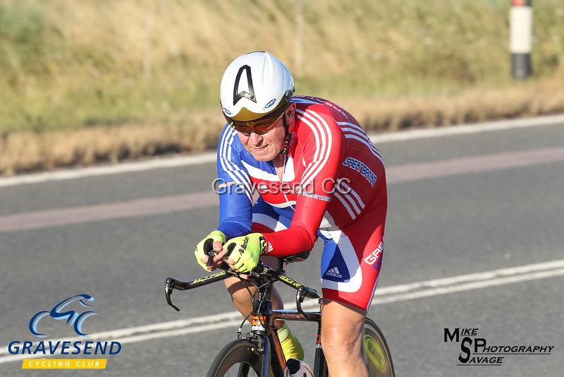20180731-0071.jpg - Kassei Rider Graham Strugnell at GCC Evening 10 Time Trial 31-July-2018.  Isle of Grain, Kent.
