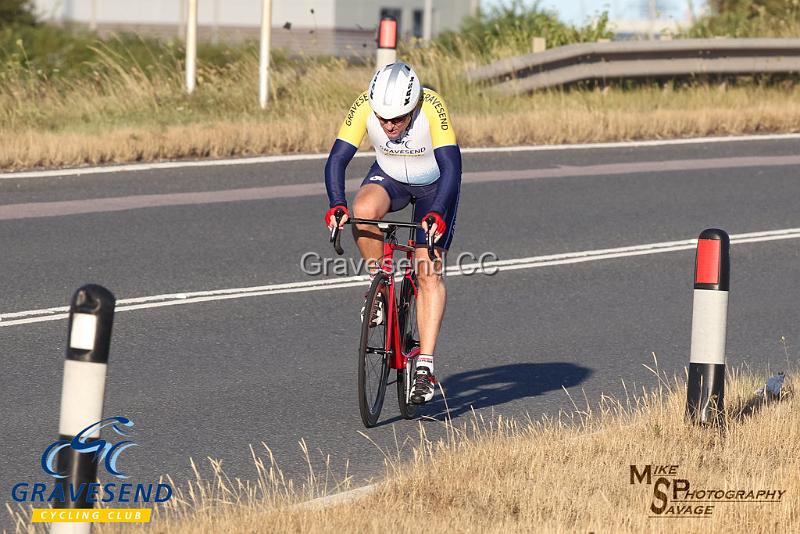 20180731-0092.jpg - GCC Rider Mike Harrington at GCC Evening 10 Time Trial 31-July-2018.  Isle of Grain, Kent.