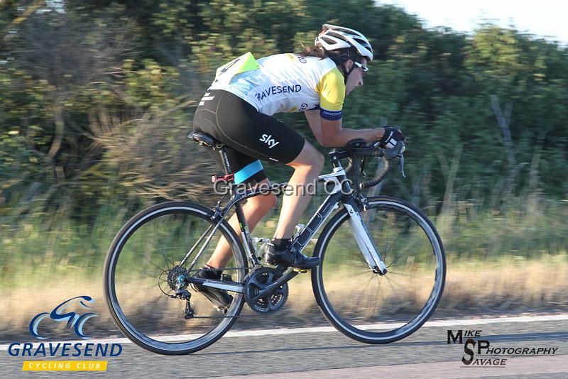20180731-0372.jpg - GCC Rider Kate Savage at GCC Evening 10 Time Trial 31-July-2018.  Isle of Grain, Kent.
