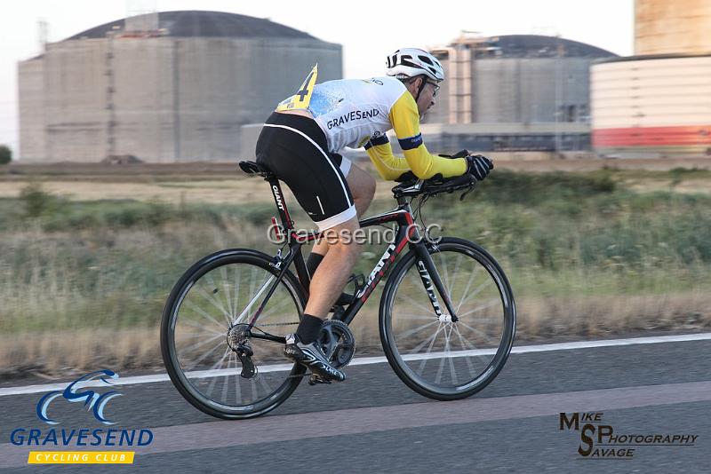 20180731-0615.jpg - GCC Rider Roger Turk at GCC Evening 10 Time Trial 31-July-2018.  Isle of Grain, Kent.