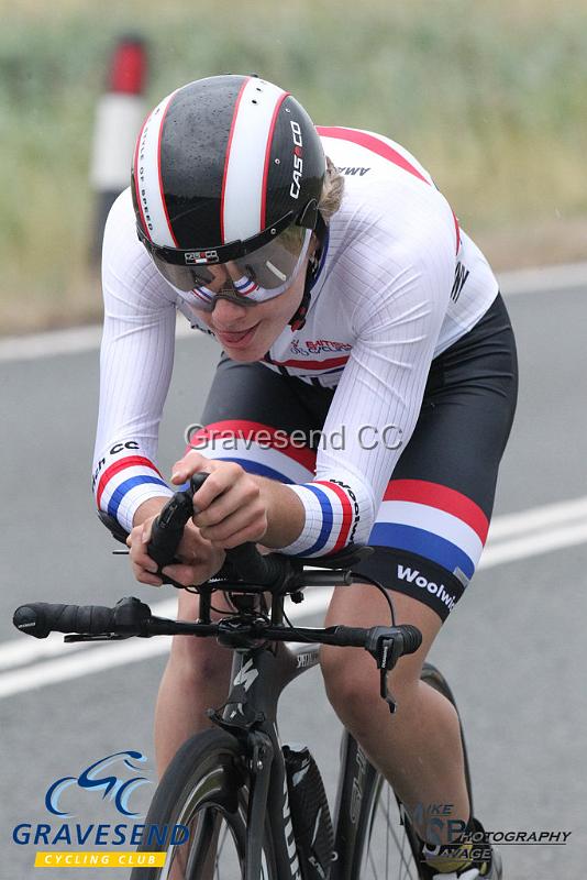 20180807-0118.jpg - Woolwich CC Rider Matthew Robertson at GCC Evening 10 Time Trial 07-Aug-2018.  Isle of Grain, Kent.