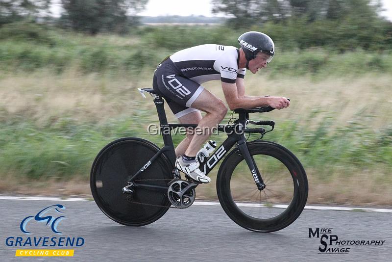 20180807-0183.jpg - VO2 Max Racing Rider Craig Ormiston at GCC Evening 10 Time Trial 07-Aug-2018.  Isle of Grain, Kent.