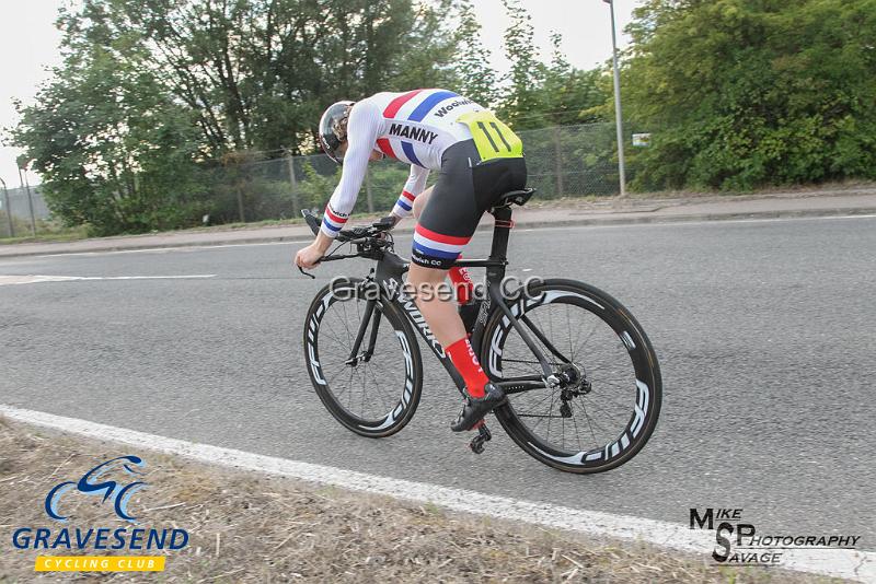 20180814-0176.jpg - Woolwich CC Rider Matthew Robertson at GCC Evening 10 Time Trial 14-Aug-2018.  Isle of Grain, Kent.