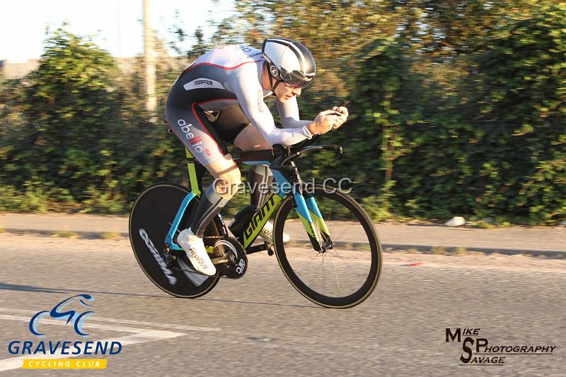 20180821-0329.jpg - Abellio SFA CC Rider Mark Baker at GCC Evening 10 Time Trial 21-August-2018.  Isle of Grain, Kent.