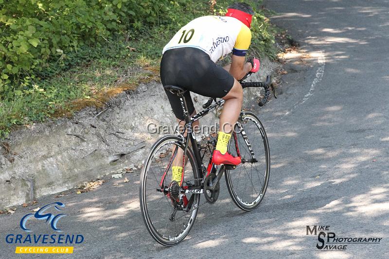 20180902-0012.jpg - GCC Rider Bob Wilson at GCC Hill Climb 02-September-2018.  Exedown Hill, Kent.