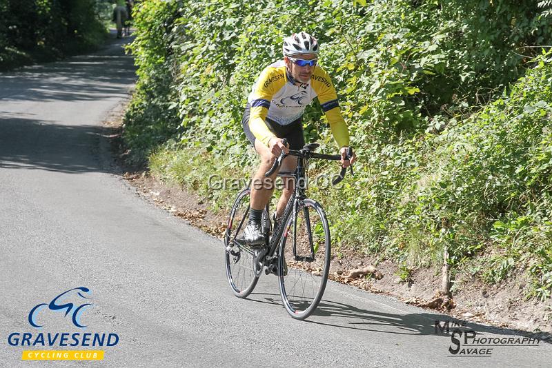 20180902-0023.jpg - GCC Rider Roger Turk at GCC Hill Climb 02-September-2018.  Exedown Hill, Kent.