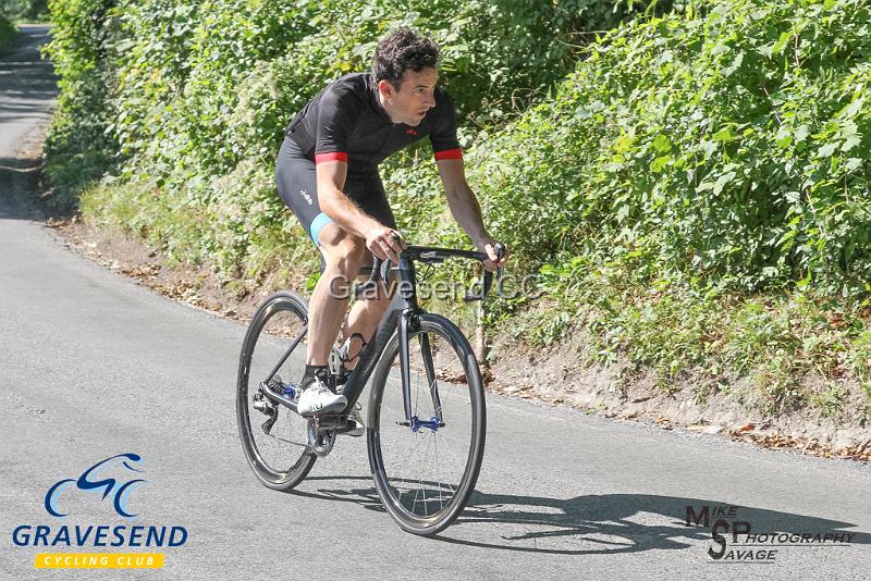 20180902-0043.jpg - GCC Rider Neil Harrigan at GCC Hill Climb 02-September-2018.  Exedown Hill, Kent.