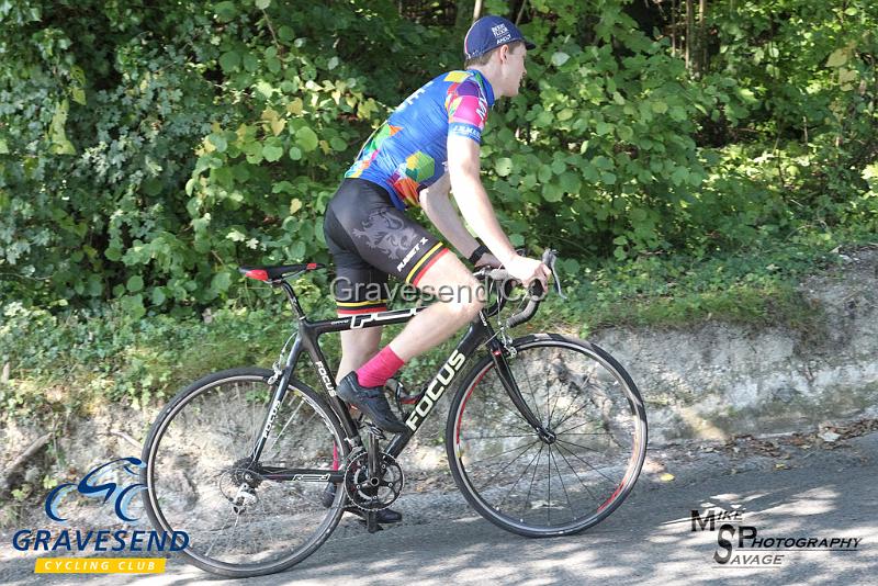 20180902-0108.jpg - Dartford RC Rider George Casselton at GCC Hill Climb 02-September-2018.  Exedown Hill, Kent.