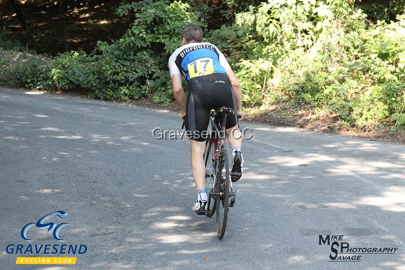 20180902-0155.jpg - Bigfoot CC Rider James Hawkin at GCC Hill Climb 02-September-2018.  Exedown Hill, Kent.