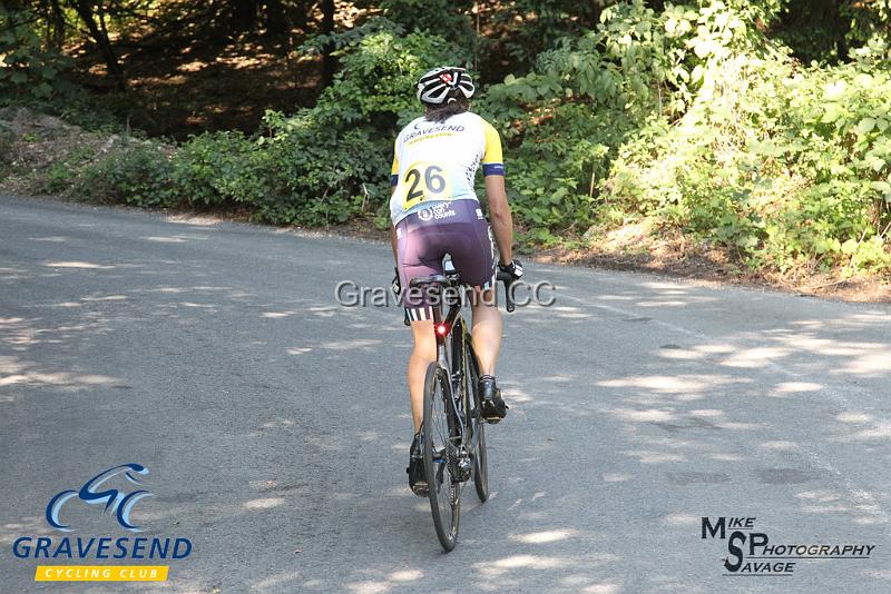 20180902-0330.jpg - GCC Rider Kate Savage at GCC Hill Climb 02-September-2018.  Exedown Hill, Kent.
