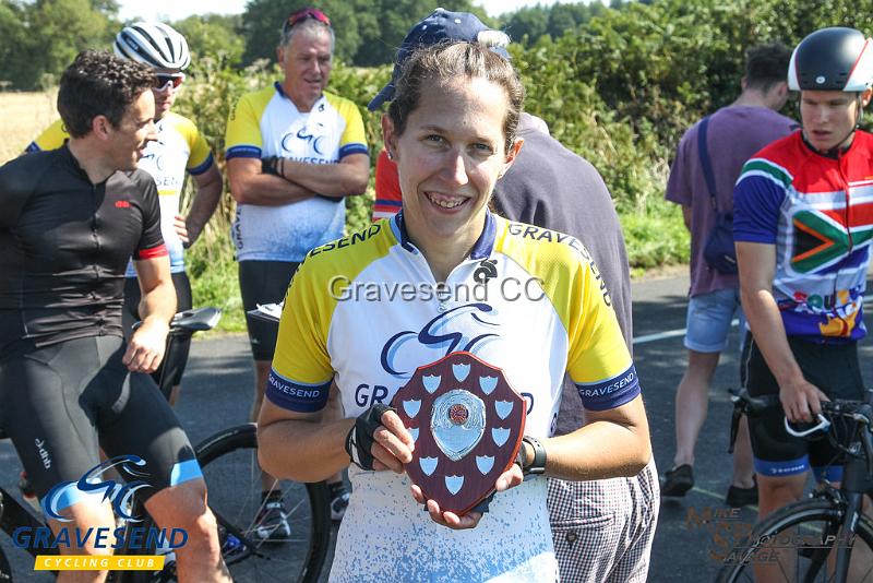20180902-0427.jpg - Kate Savage Womens Champion at GCC Hill Climb 02-September-2018.  Exedown Hill, Kent.