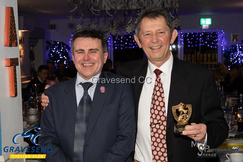 20181209-0282.jpg - Bob Wilson Evening 10 Fixed Wheel Champion - GCC 2018 Awards Evening, The See-Ho, Gravesend, Kent. 09-Dec-2018.