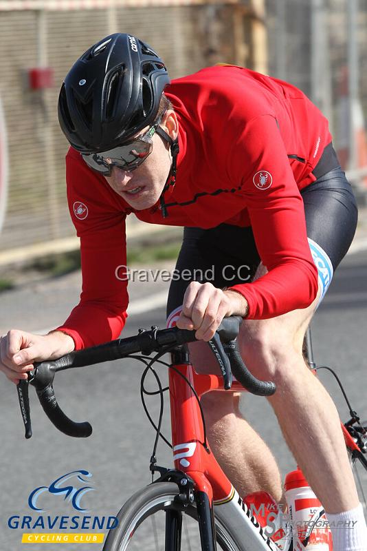 20190324-0377.jpg - GCC Rider Jack Wade at GCC Sunday 10 Time Trial 24-March-2019.  Course Q10/24 Isle of Grain, Kent.