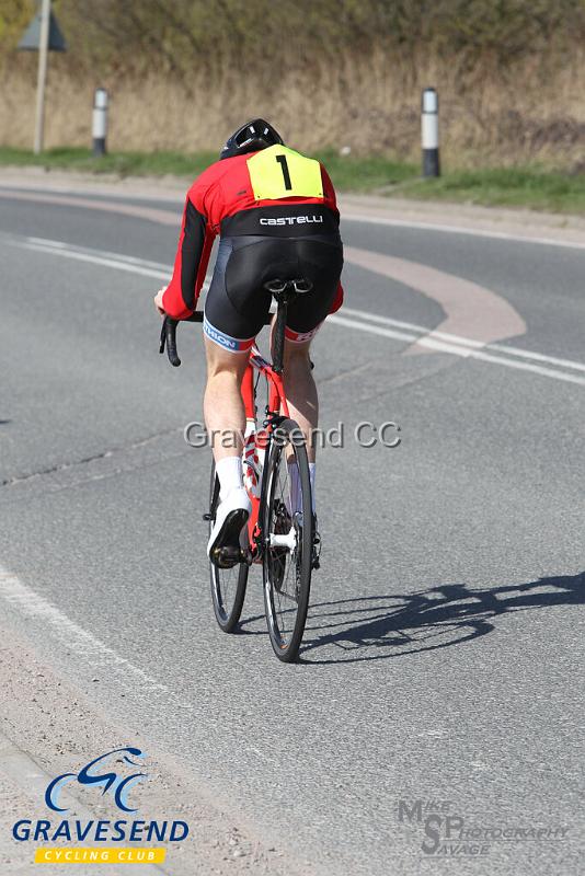 20190324-0378.jpg - GCC Rider Jack Wade at GCC Sunday 10 Time Trial 24-March-2019.  Course Q10/24 Isle of Grain, Kent.