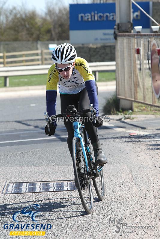 20190324-0416.jpg - GCC Rider Kate Savage at GCC Sunday 10 Time Trial 24-March-2019.  Course Q10/24 Isle of Grain, Kent.