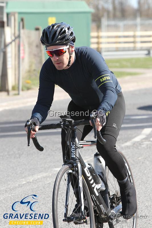20190324-0436.jpg - GCC Rider Ross Dix at GCC Sunday 10 Time Trial 24-March-2019.  Course Q10/24 Isle of Grain, Kent.