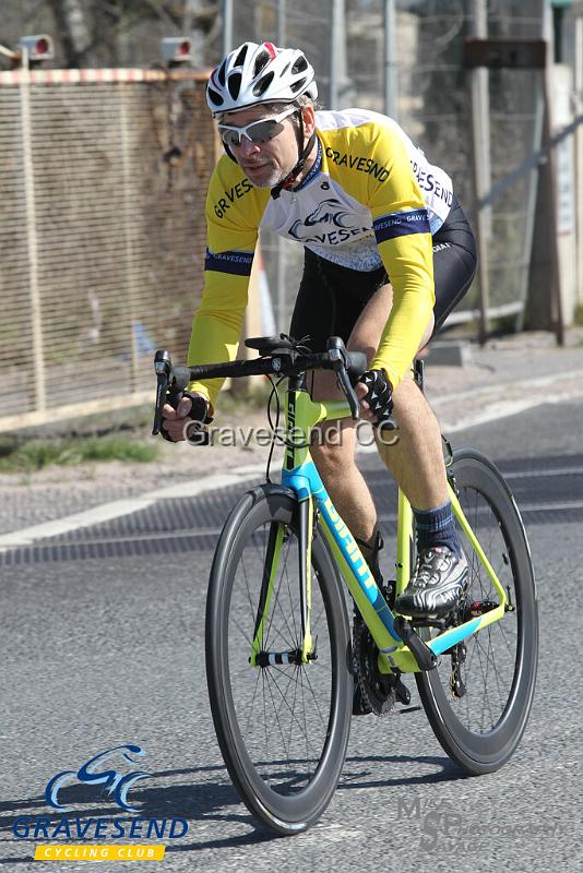 20190324-0494.jpg - GCC Rider Roger Turk at GCC Sunday 10 Time Trial 24-March-2019.  Course Q10/24 Isle of Grain, Kent.