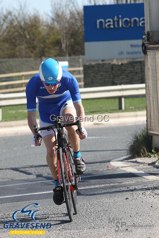 20190324-0529.jpg - Medway Tri Rider Rory Hopcraft at GCC Sunday 10 Time Trial 24-March-2019.  Course Q10/24 Isle of Grain, Kent.
