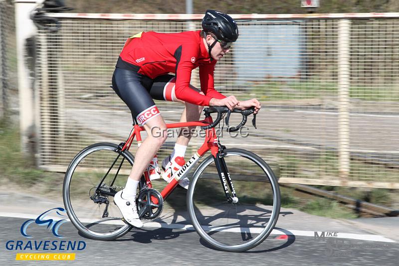 20190324-0545.jpg - GCC Rider Jack Wade at GCC Sunday 10 Time Trial 24-March-2019.  Course Q10/24 Isle of Grain, Kent.