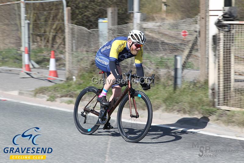 20190324-0556.jpg - GCC Rider Steve Bushell at GCC Sunday 10 Time Trial 24-March-2019.  Course Q10/24 Isle of Grain, Kent.