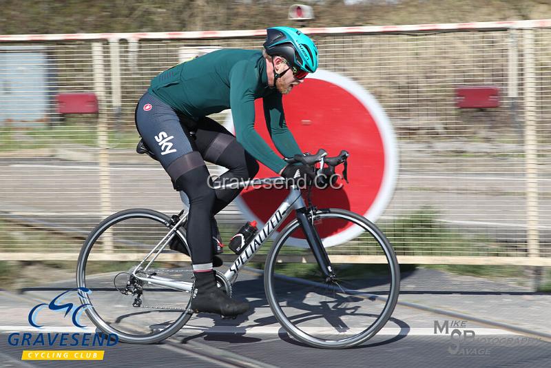 20190324-0587.jpg - GCC Rider Robert Blair at GCC Sunday 10 Time Trial 24-March-2019.  Course Q10/24 Isle of Grain, Kent.