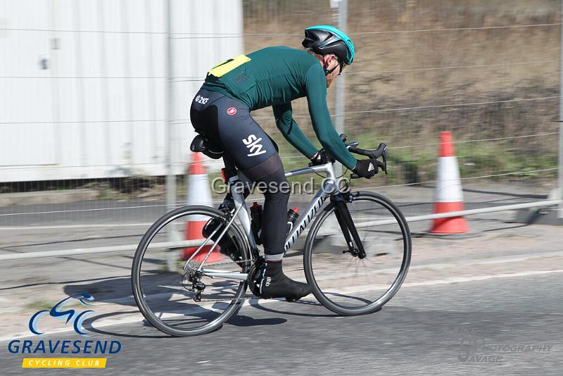 20190324-0591.jpg - GCC Rider Robert Blair at GCC Sunday 10 Time Trial 24-March-2019.  Course Q10/24 Isle of Grain, Kent.