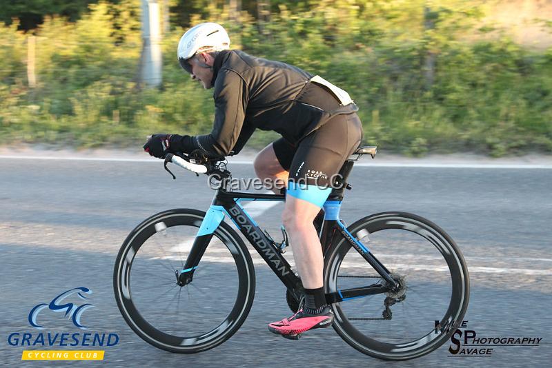 20190514-0348.jpg - Medway Tri Rider Leigh Stace at GCC Evening 10 Time Trial 14-May-2019.  Course Q10/24 Isle of Grain, Kent.