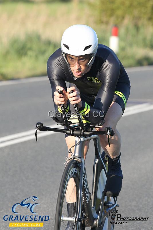 20190528-0012.jpg - GCC Rider Neil Harrigan at GCC Evening 10 Time Trial 28-May-2019.  Course Q10/24 Isle of Grain, Kent.
