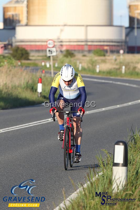 20190528-0055.jpg - GCC Rider Mike Harrington at GCC Evening 10 Time Trial 28-May-2019.  Course Q10/24 Isle of Grain, Kent.