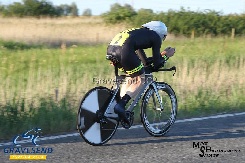 20190528-0178.jpg - GCC Rider Neil Harrigan at GCC Evening 10 Time Trial 28-May-2019.  Course Q10/24 Isle of Grain, Kent.