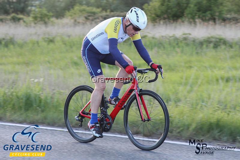 20190528-0273.jpg - GCC Rider Mike Harrington at GCC Evening 10 Time Trial 28-May-2019.  Course Q10/24 Isle of Grain, Kent.