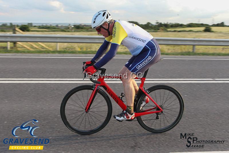 20190702-0489.jpg - GCC Rider Mike Harrington at GCC Evening 10 Time Trial 02-July-2019.  Course Q10/24 Isle of Grain, Kent.