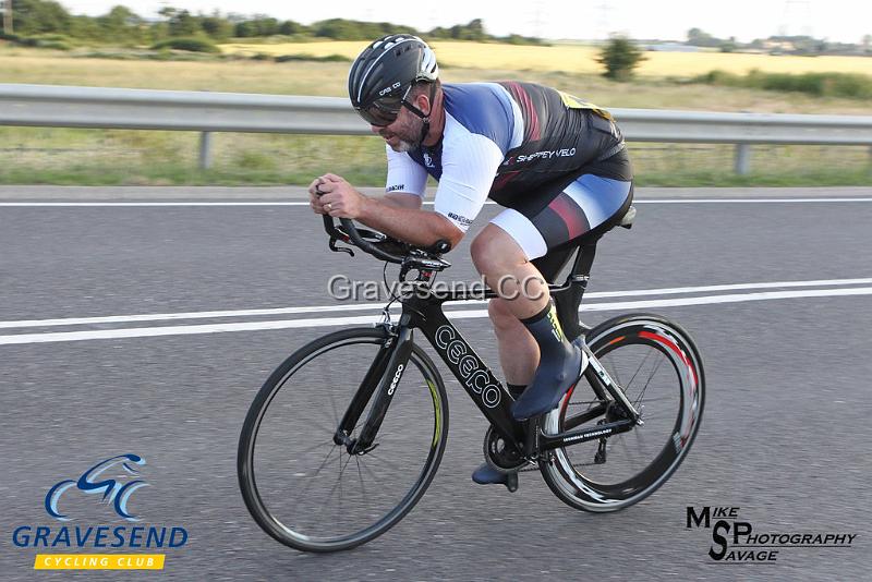 20190702-0511.jpg - Sheppey Velo Rider Matt Fearn at GCC Evening 10 Time Trial 02-July-2019.  Course Q10/24 Isle of Grain, Kent.