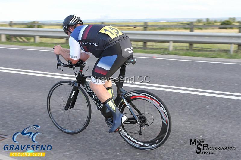 20190702-0515.jpg - Sheppey Velo Rider Matt Fearn at GCC Evening 10 Time Trial 02-July-2019.  Course Q10/24 Isle of Grain, Kent.