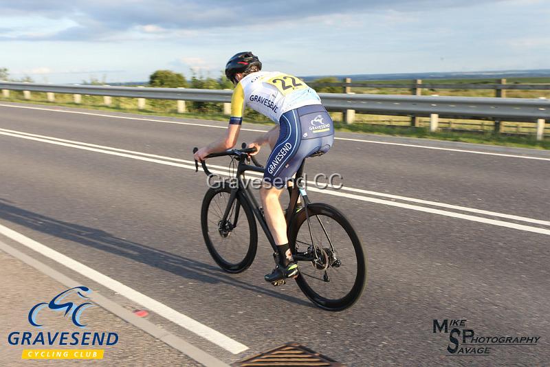 20190702-0614.jpg - GCC Rider Chris Mayhew at GCC Evening 10 Time Trial 02-July-2019.  Course Q10/24 Isle of Grain, Kent.