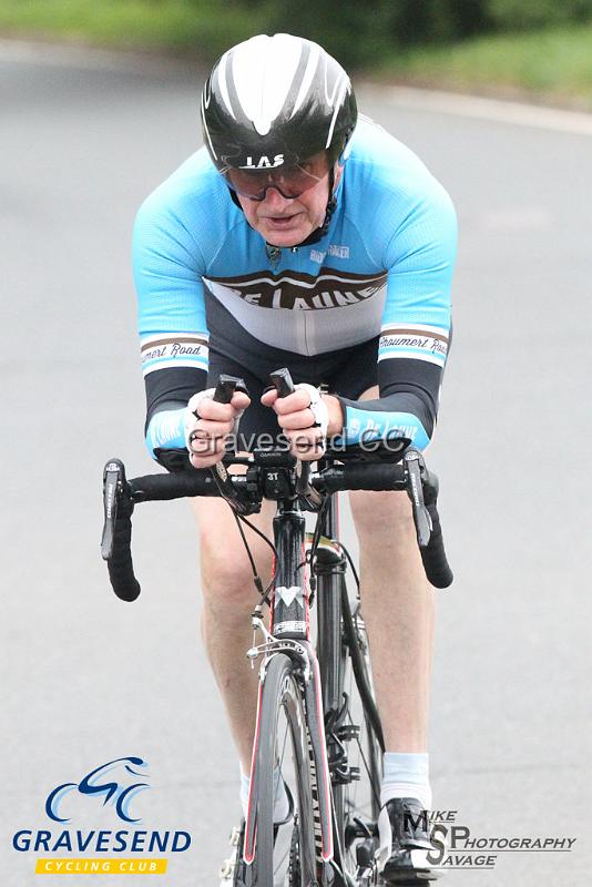 20190707-0023.jpg - Rider Stephen Carter-Smith from De Laune CC at  Ramsay Cup 25 Time Trial 07-July-2019, Course QS/20, Challock, Kent