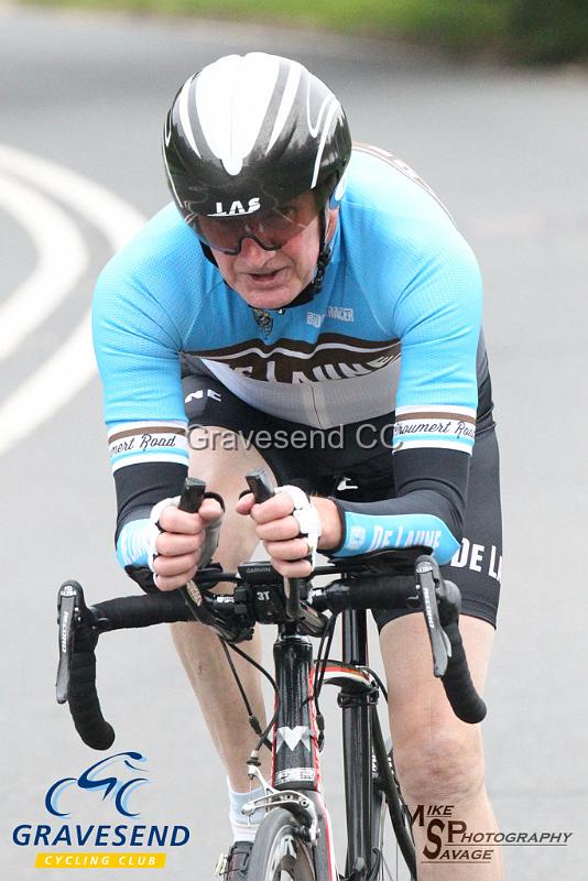 20190707-0025.jpg - Rider Stephen Carter-Smith from De Laune CC at  Ramsay Cup 25 Time Trial 07-July-2019, Course QS/20, Challock, Kent