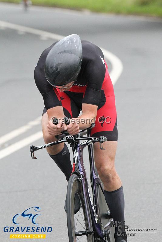 20190707-0053.jpg - Rider Martin  Jessup from Gravesend CC at  Ramsay Cup 25 Time Trial 07-July-2019, Course QS/20, Challock, Kent
